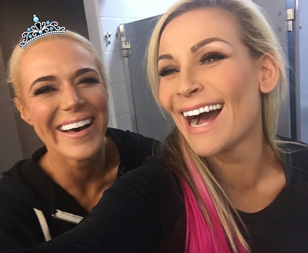 NatbyNature's tweet image. On route to @LanaWWE and @RusevBUL wedding festivities extroardinare! ✈️✈️✈️ #TotalDivas #WWE