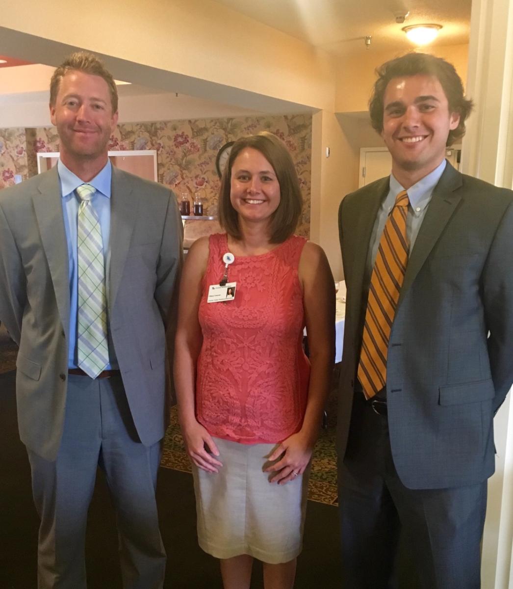 BridgePointeHC's tweet photo. Thank you to GSH and  Adam Thacker for a great Senior Executive Club today! @TrilogyLiving @BEACONProject https://t.co/Lug4ixZhM6