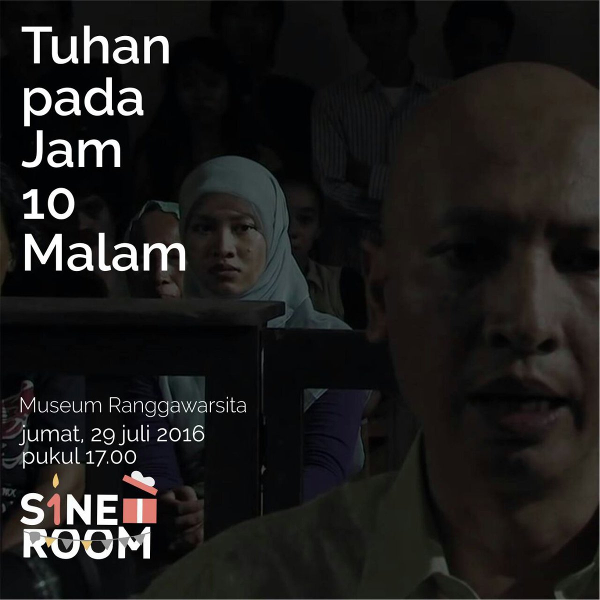 Pagi sinemania! Ada apa nanti petang di #setahunsineroom? Yuk dateng ke <a href="/museumjateng/">Museum Ranggawarsita</a>
