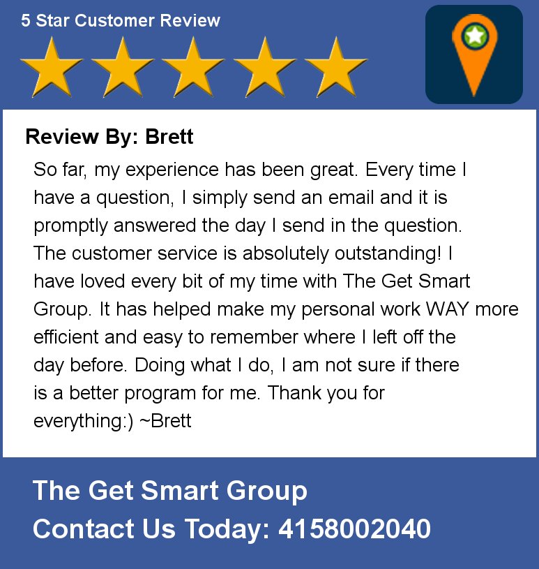 getsmartgroup's tweet photo. Review By: Brett So far, my experience has been great. Every time I have a question, I simply send an email and it i https://t.co/tDWaqBwCtg