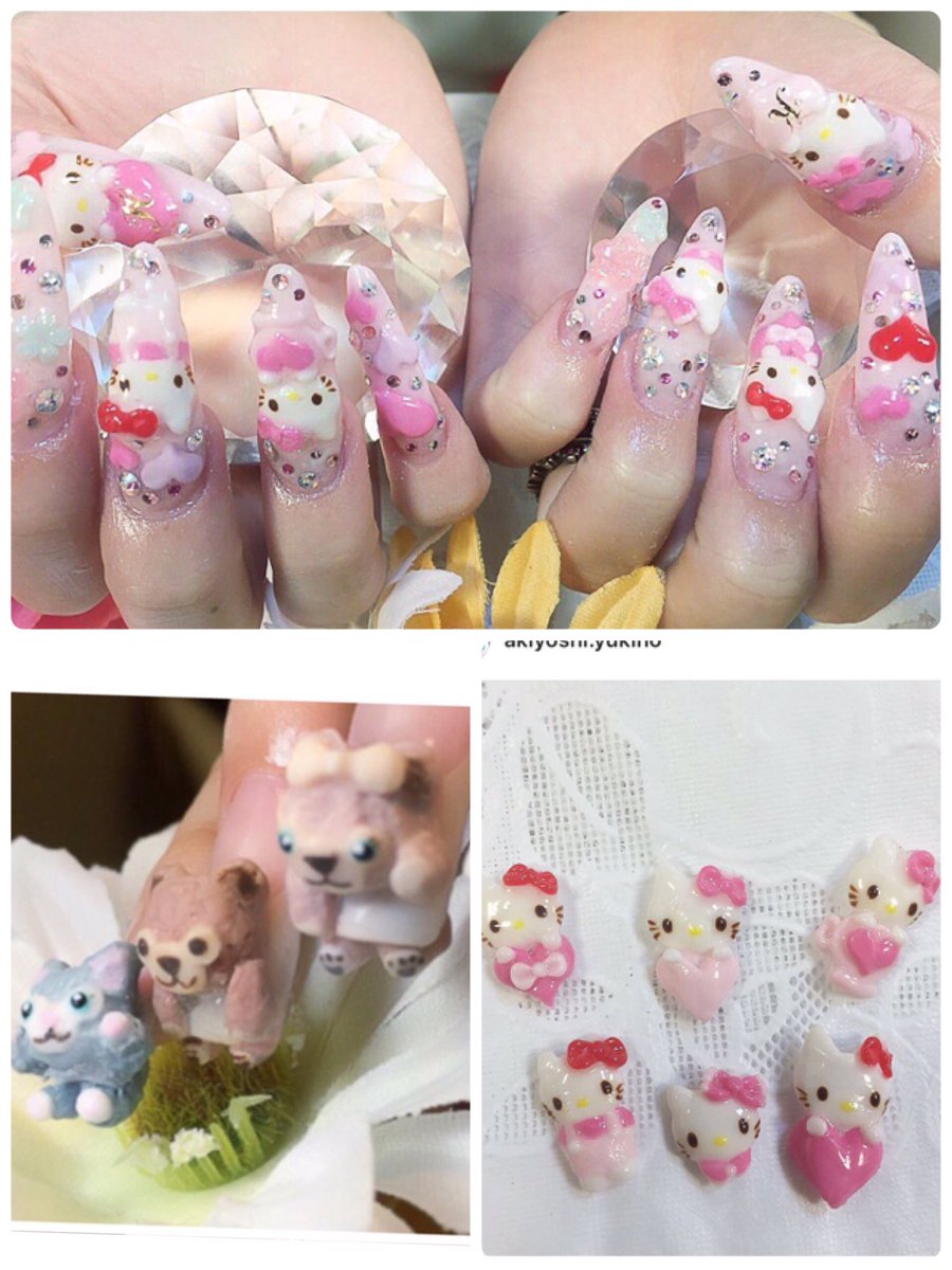 ট ইট র 𓇼peco Nail 東大阪𓇼 過去の3dキャラネイル U ﾉ 予約8 22まで埋まりました ネイル Nail ジェルネイル キャラネイル 東大阪ネイル 3dネイル