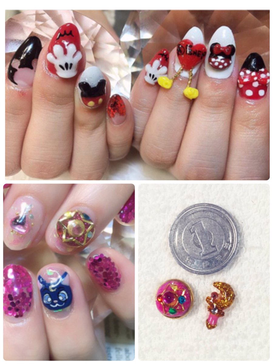 𓇼peco Nail 東大阪𓇼 On Twitter 過去の3dキャラネイル U ﾉ 予約8 22まで埋まりました ネイル Nail ジェルネイル キャラネイル 東大阪ネイル 3dネイル