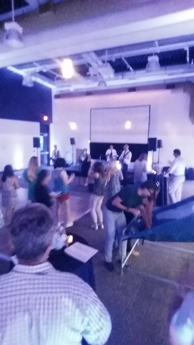 Full credit to <a href="/brentgrinna/">Brent Grinna</a> and <a href="/EverTrue/">EverTrue</a> for live band karaoke at #Raise2016