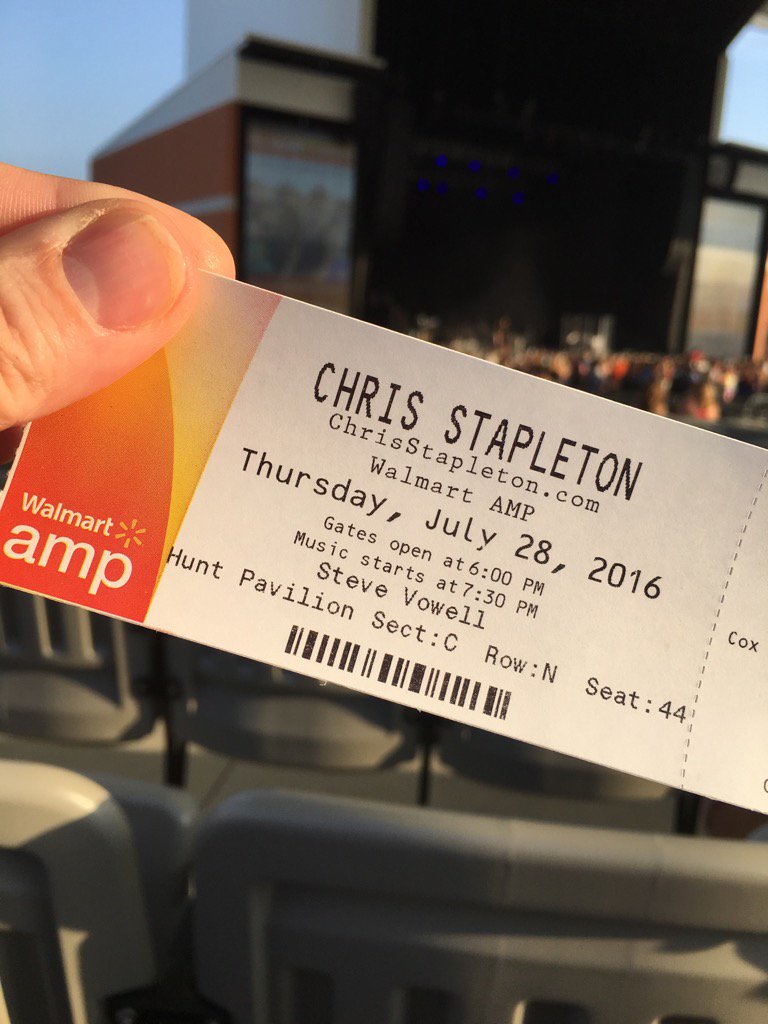 deb_kee's tweet photo. Let's do this! #ChrisStapleton #sharinghisgift https://t.co/VL1TgjIs7p