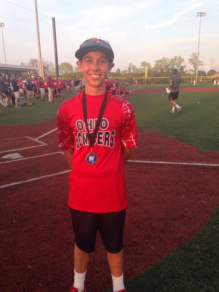 Matt Christopher winner of Golden Arm 13u <a href="/baseballyouth/">Baseball Youth ⚾️</a>  <a href="/OhioBombers/">OhioBombersBaseball</a>