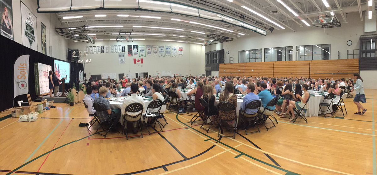 Closing ceremonies are under way at <a href="/TrentUniversity/">Trent University</a> #Envirothon #NAE16 can't believe the week is over already!