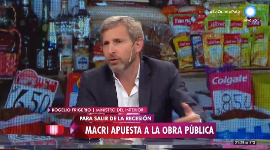 TV_Publica's tweet photo. #LaQuintaPata| “El gobierno es el responsable de bajar la #inflación" @frigeriorogelio en @LQP_ok https://t.co/UTkCfnvhbE