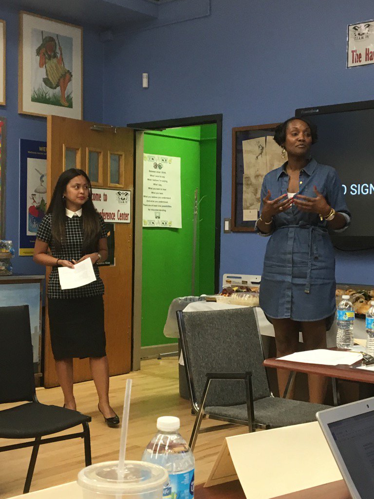D26Team's tweet photo. Thank you Principals Ambert @26q178 and Scott @266Staff for presenting "Student Led Conferences" at the CDEC mtg. https://t.co/8pbnq7aemm