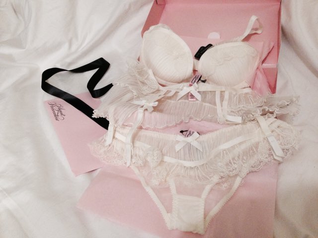 PeachesScreams's tweet image. Follow and Retweet (RT) to win this Sexy Lingerie Set to heat things up this summer! Winner will be chosen at 5k