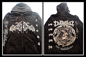 Ready Stock ZipHoodie DURHAKA "Cor Maleficus".