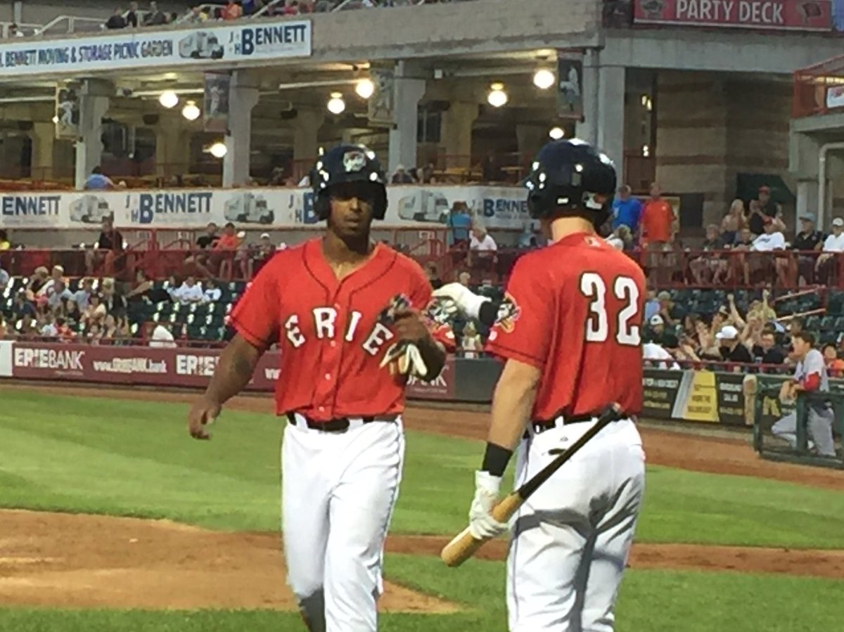 lushep2's tweet image. @DFicociello25 doubles bringing home Anthony Gose. @erie_seawolves take the lead! #KeepItUpWolves