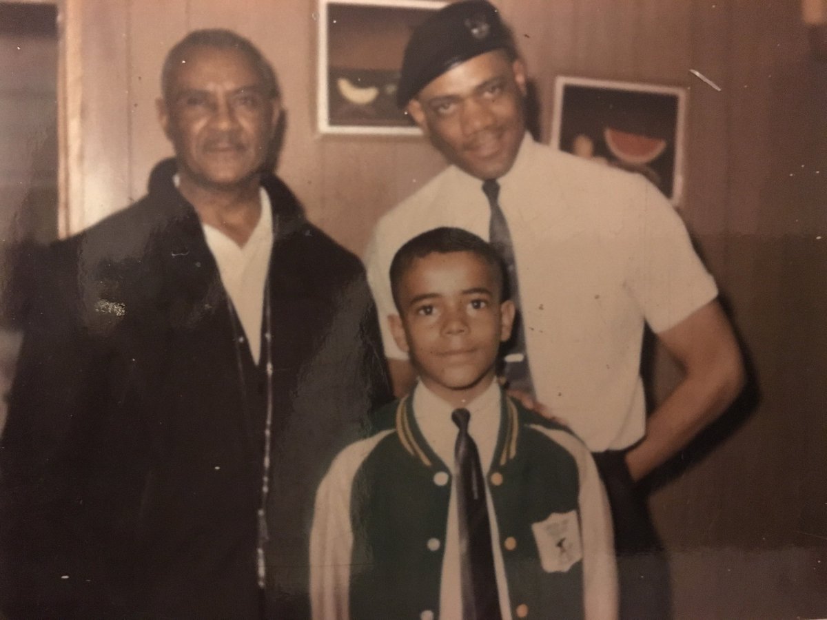 SheriffClarke's tweet photo. Dads matter. My dad, an Army Airborne Ranger and his dad. Notice how I am dressed. Just like my dad. https://t.co/jeIez59w7m
