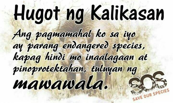√ Hugot Para Sa Kalikasan Tagalog