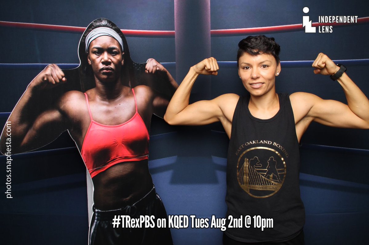 Tonight was a TKO with <a href="/IndependentLens/">Independent Lens</a> and @womensportsfilm! Watch #TRexPBS on <a href="/KQED/">KQED</a> Tuesday August 2nd at 10pm