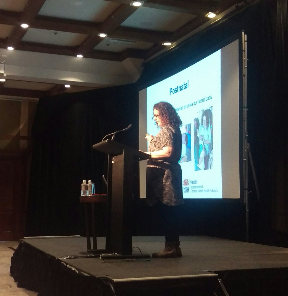 rigg_ss's tweet photo. Amazing talk on midwifery care for women in prison at the ACM NSW Conference #acmnswconference2016 https://t.co/kh7oUdrIVc
