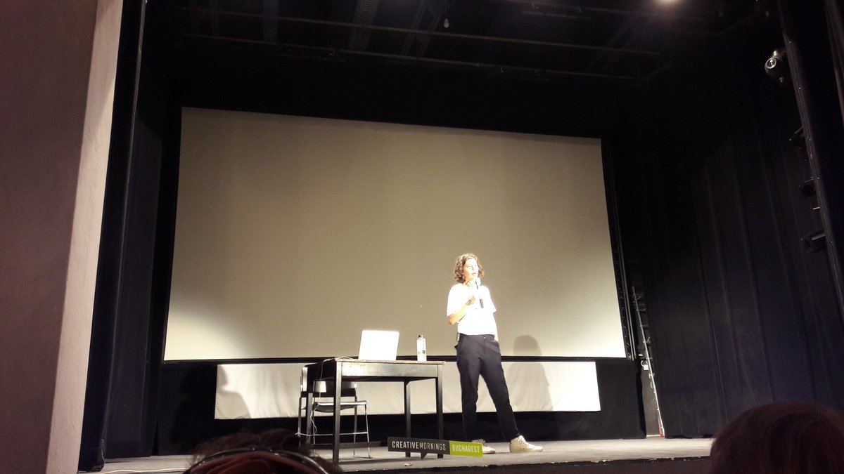 Bucharest_CM's tweet photo. I believe that we always have to exist as an exemple. Daniela Groza on #Love at #cmbuc https://t.co/eETieZU0mv