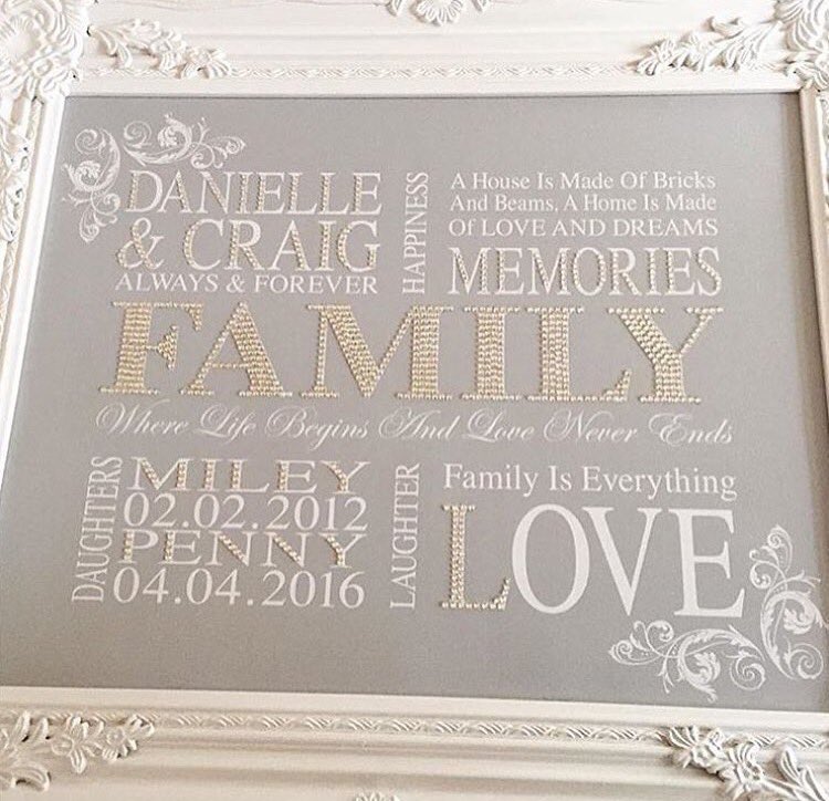 FairytaleCanvas's tweet photo. Crystal encrusted worded canvas prints, choose from plain or shabby chic frames 💎💎 https://t.co/c2itXPyxio