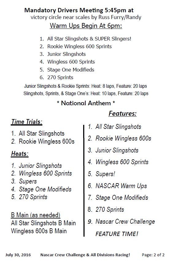 HamlinSpeed's tweet photo. 7/30 At Hamlin-Nascar Crew Challenge &amp; all divisions! Special appearance by Ms Motorsports Arynne Moody #HamlinStyle https://t.co/wEjuXX75kp