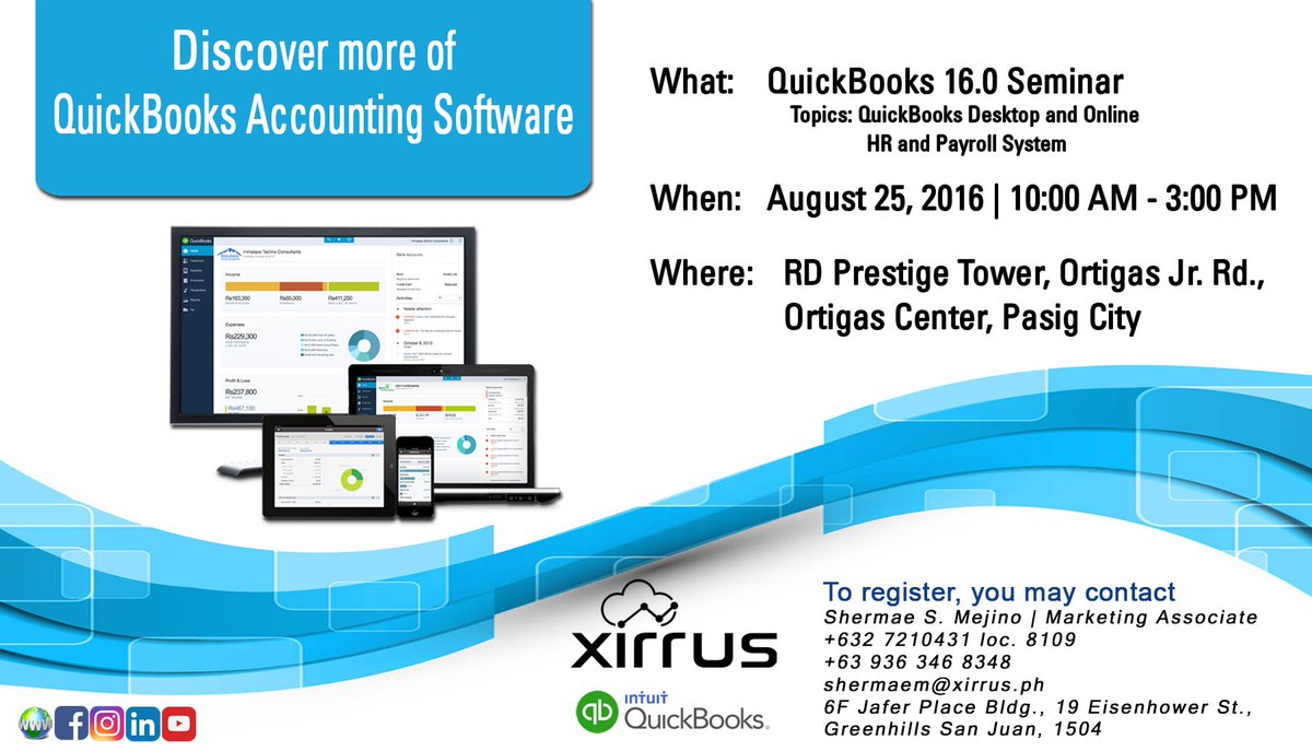 xirrusph's tweet photo. Register now! This is 100% Free Event. 
Hope to see you there! https://t.co/cPZnC4nemM