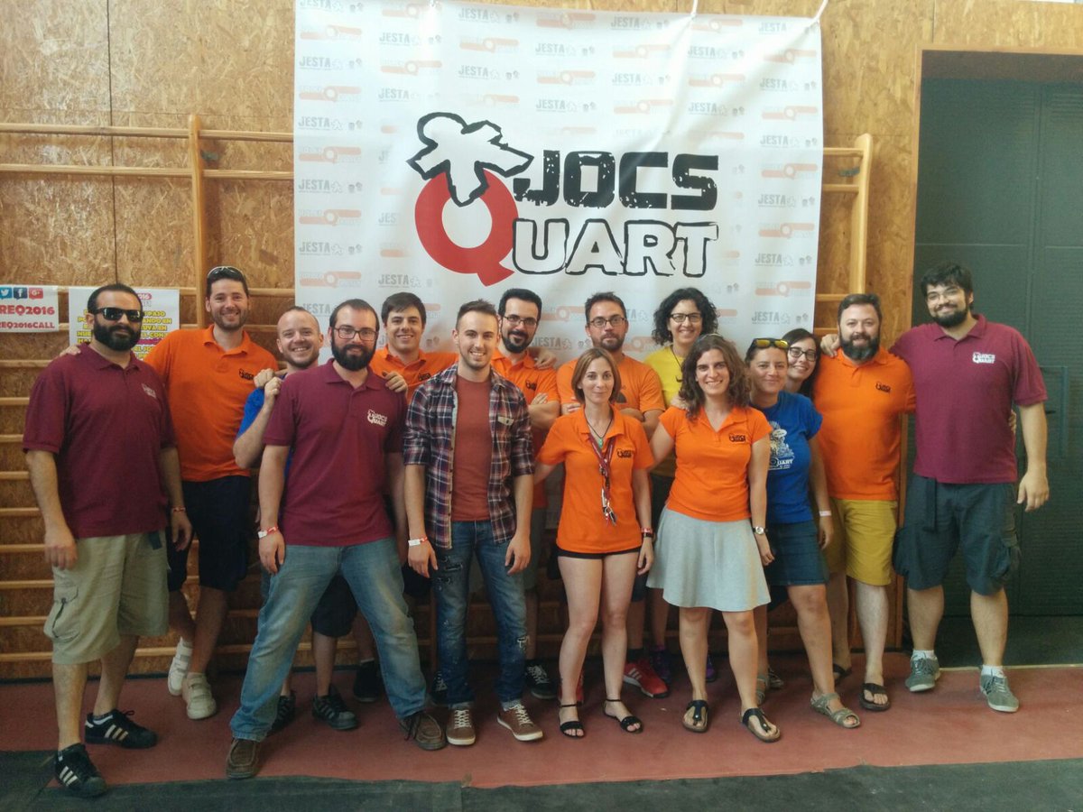 QuartJove's tweet photo. Gràcies a Totes i a Tots…gràcies, ens diu @JocsQuart #ReQ2016 https://t.co/TJN7kNpO1I #QuartdePoblet #XarxaJove https://t.co/tUrCfahYOA