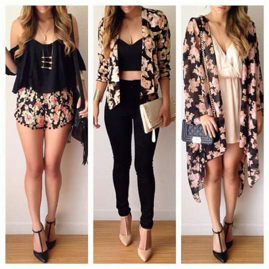 FFCCMODA's tweet image. Utiliza estampados con flores ya que esta temporada vienen fenomenales si desea combinalo con negro para equilibrar