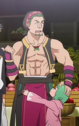 トミガシラ 4 29あに花でカレーメシでした リゼロ リンガ売りのオッサン