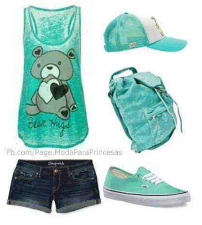 FFCCMODA's tweet image. #outfit color menta 
Un color que no puede faltar en tu closet