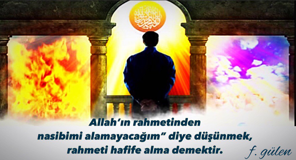 DrKudret's tweet photo. Allah’ın rahmetinden 
nasibimi alamayacağım” 
diye düşünmek, 
rahmeti hafife alma demektir. https://t.co/5tTQMDJjpc