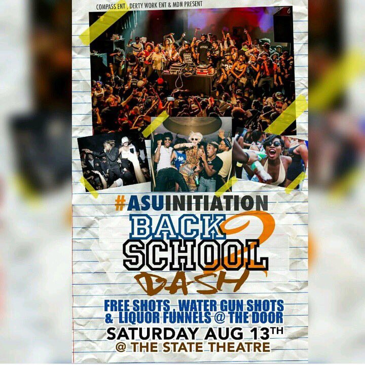 aLilBitOfKay's tweet photo. #ASU #DARTON #ALBANYTECH STUDENTS‼️🗣 #ASUinitiation #Aug13 🔥⛽️🍻 https://t.co/9m4BOizglJ