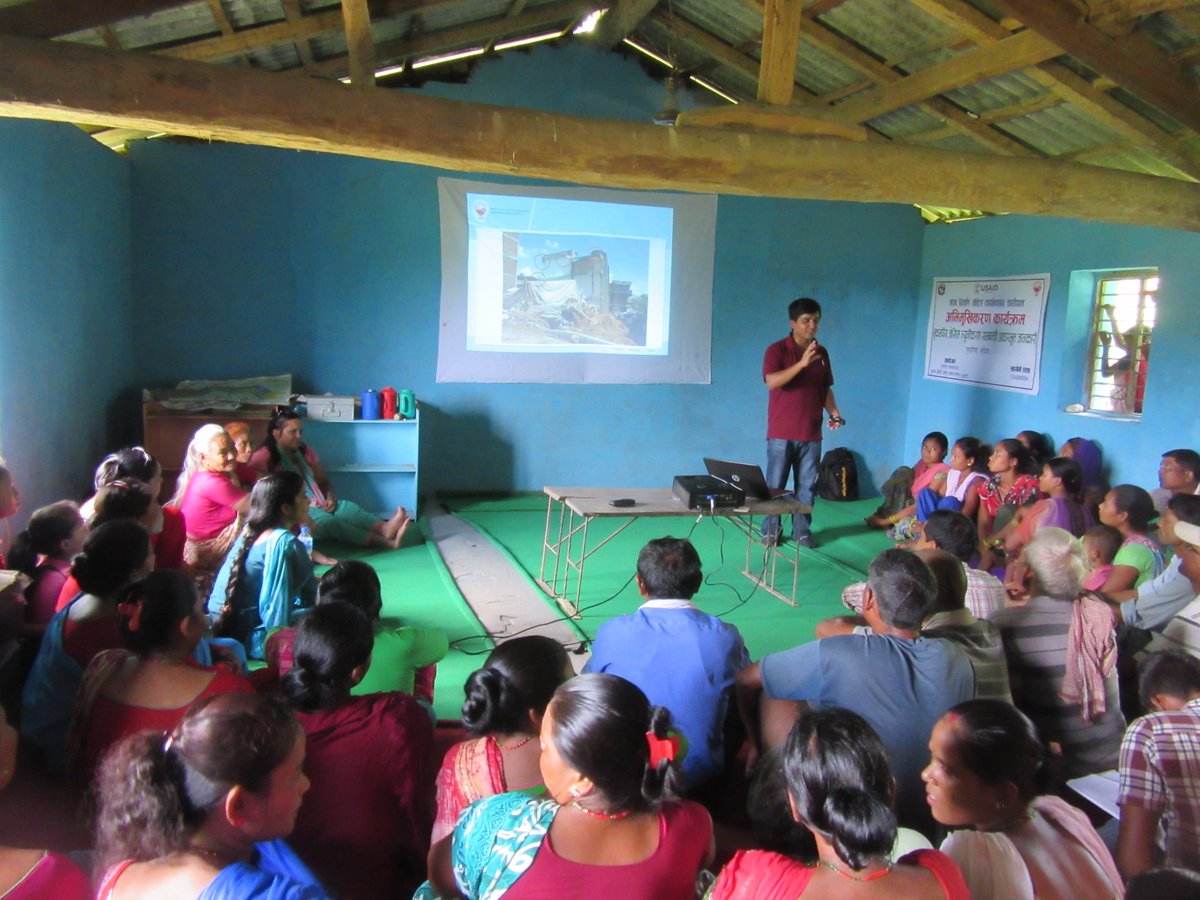 shovakar_p's tweet photo. Orientation for community people , Ward 6 - Gulariya Municipality, Bardiya !
#BCIPN #NSET @Safer_community https://t.co/xpDxPBApdJ