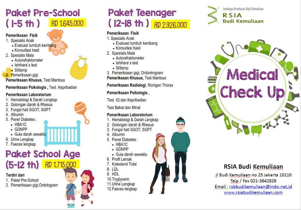 RSbudikemuliaan's tweet photo. paket #medicalcare #medicalcheckup #promo #rsiabudikemuliaan #rsiabk https://t.co/2PMNOyFLXL