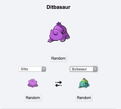 ditto fusions