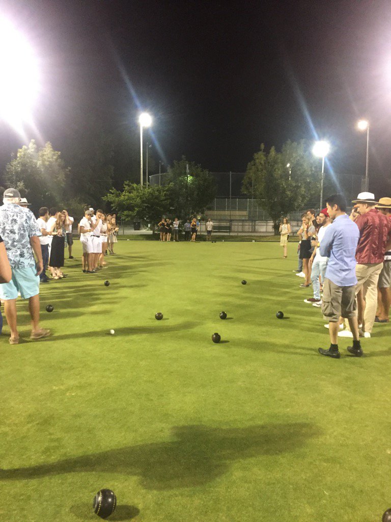 Down to the final round <a href="/LawnSummerBeach/">Lawn Summer KewBeach</a> Thank you to all the volunteers who made this tournament such a success!