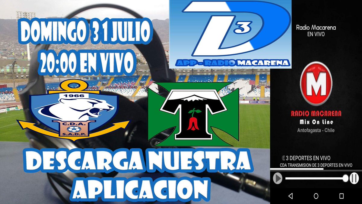 #Antofagasta <a href="/deportestemucos/">DEPORTES TEMUCO SADP</a> <a href="/cdalarevista/">C.D.A. La Revista</a> <a href="/CD_Antofagasta/">Deportes Antofagasta</a> #Temuco