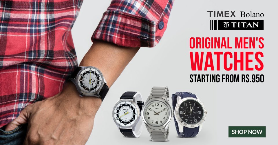Genuine branded watches to match your personality.
Shop here--> bit.ly/2a6F7wv