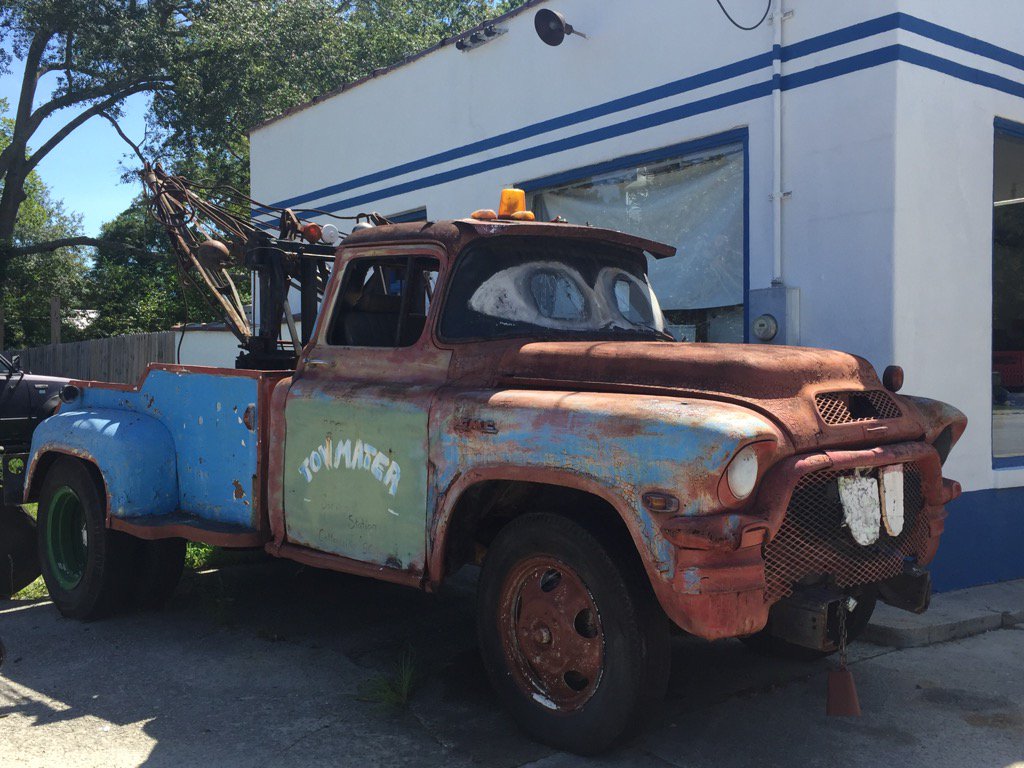 RobSeed's tweet image. Real life Mater found in South Carolina on drive yesterday.