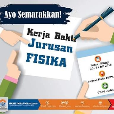 HIMAFI_UNM's tweet photo. Yuk semarakkan !! https://t.co/fMqGnhMKtr