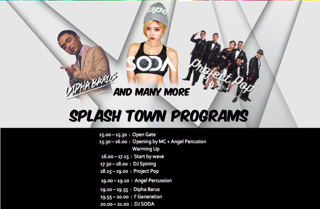 Berikut rundown acara Spah Run esok hari