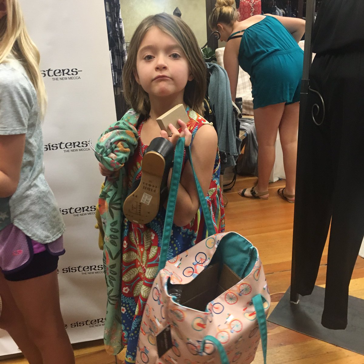 HolterMuseum's tweet photo. Than you @solesistersmt for helping us kick off our Fashion Week in style at #solesisters #fashionistas https://t.co/MMlOuaEbz4
