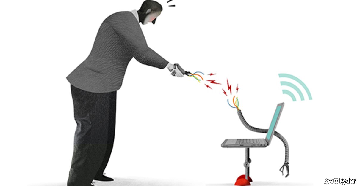 TheEconomist's tweet image. Tech could write contracts—but human judgment is still a better bet than cold-hearted code econ.st/2aA6aFA