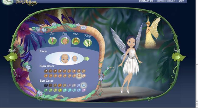 pixie hollow online game closed