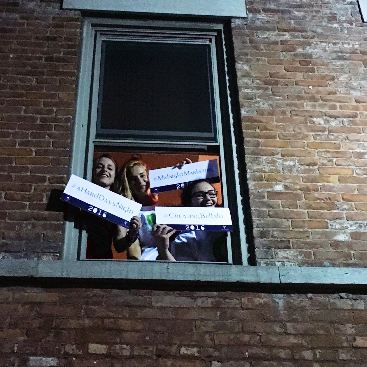 JFitzGroup's tweet photo. It's getting dark outside the JFG office, but we're just getting started. #CreateAthon2016 #MidnightMarketing https://t.co/z6nSN9LlPb