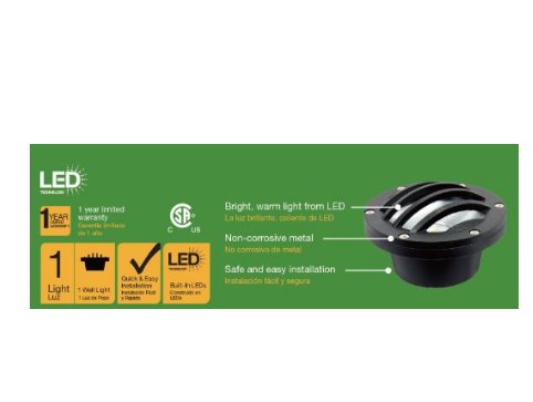 Crosscreekllc's tweet photo. https://t.co/47IwUNOMWv
Malibu LED Well Light Low Voltage Landscape Lighting 8401-3500-01 https://t.co/QSJdcZrRud