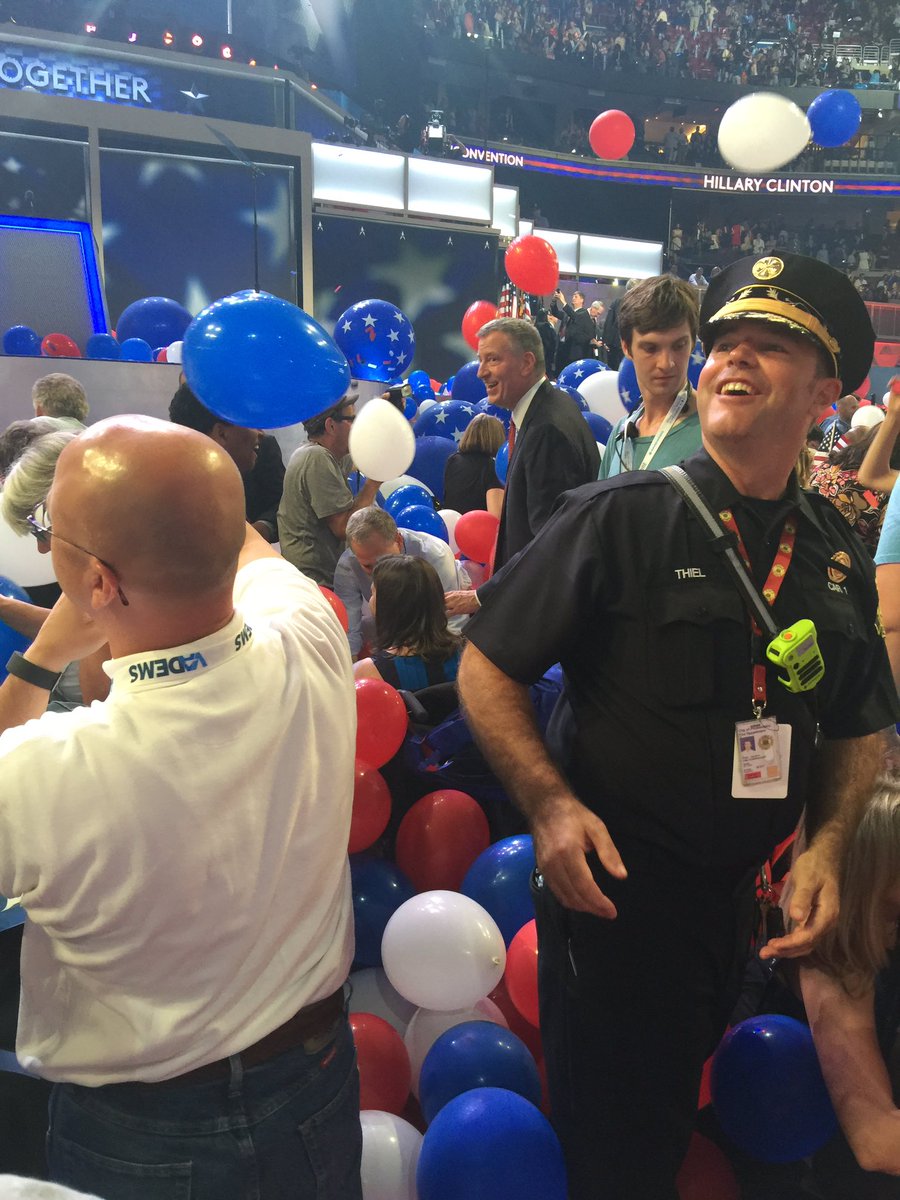 JennMcClellanVA's tweet photo. It was good to see @ThielAdam at #DemConvention. #DemsInPhilly #DNCinPHL #VADemsInPhilly https://t.co/4U1t4bqbDP