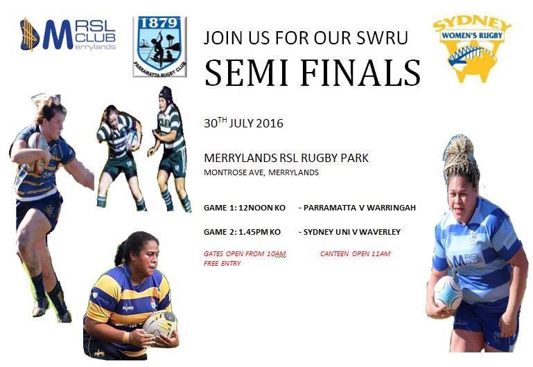 TwoBluesWomen's tweet photo. #SydneyWomensRugbySemis #womensRugby #GetThere - you will not be disappointed https://t.co/SEAoAoN45H