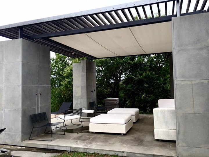 tendeonline's tweet photo. Tra le colline umbre le strutture #cielozip e #cubola nell'elegante outdoor della Torre di Moravola #tende #tol https://t.co/n3QBzEdZvo