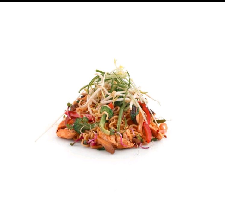 ¿Os apetece comer con nosotros? Hoy nuestro plato del día nos acerca a los sabores asiáticos...Wok de pollo!!