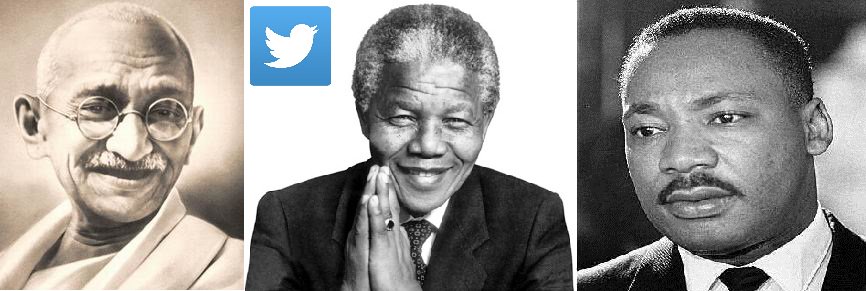 MSDehghan's tweet photo. امروز هر هوادار دادخواهی «جنبش روشنایی»، خودش، یک «ماندلا» و «گاندی» و «مارتین لوتر کینگ» است.
#enlightenment https://t.co/6f62bOkw1T