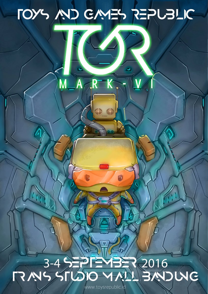 TGR MARK VI.
Trans Studio Mall P1
3-4 Sept 2016

Retweet to support!
#toysrepublic #TGR6