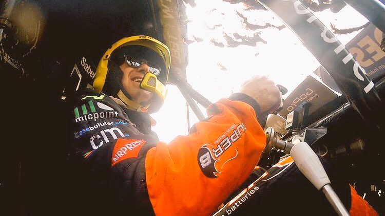 Just playing in the Sun 🌞#Dakar2017 test